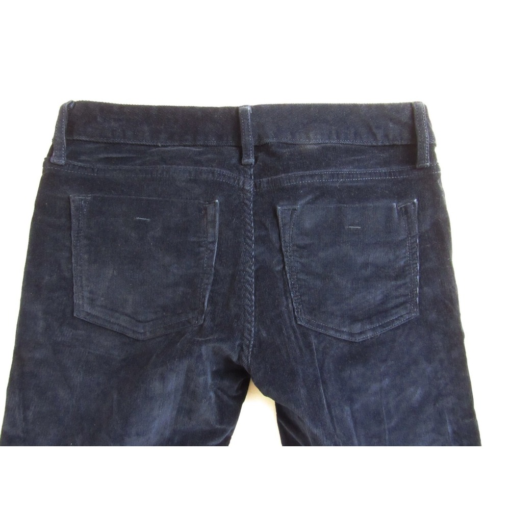 Banana Republic Pants Navy Blue Corduroy Boot Cut Women's Size 25 Inseam 33 - Picture 4 of 6